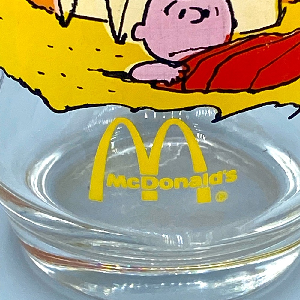 Camp Snoopy drinking glass